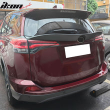 Load image into Gallery viewer, 2016-2018 Toyota Rav4 IKON Rear Spoiler Matte Black ABS