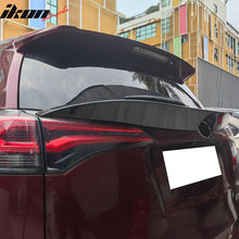 Load image into Gallery viewer, 2016-2018 Toyota Rav4 IKON Rear Spoiler Lip Carbon Fiber Print ABS