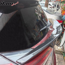 Load image into Gallery viewer, 2016-2018 Toyota Rav4 IKON Rear Spoiler Lip Carbon Fiber Print ABS