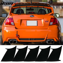 Load image into Gallery viewer, 2008-2014 Subaru Impreza WRX STI Trunk Spoiler Stabilizer 5PC ABS