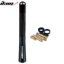 Load image into Gallery viewer, Universal Honda Mugen Short 4.7 Inch Antenna Carbon Fiber