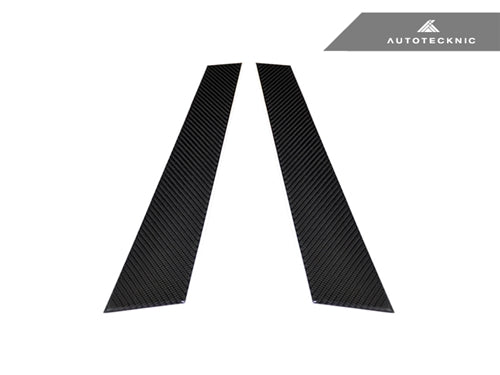 AutoTecknic Carbon Fiber B-Pillar Covers - Audi A4 Sedan 02-05
