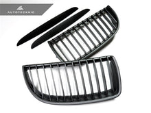 Load image into Gallery viewer, AutoTecknic Stealth Black Front Grille Set - E90 Sedan / E91 Wagon | 3 Series