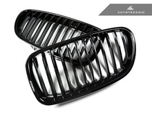 Load image into Gallery viewer, AutoTecknic Glazing Black Front Grille Set - F10 Sedan/ F11 Wagon | 5-Series