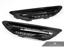 Load image into Gallery viewer, AutoTecknic Replacement Carbon Fiber Fender Vents - F10 M5