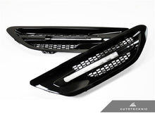Load image into Gallery viewer, AutoTecknic Replacement Glazing Black Fender Vents - F10 M5