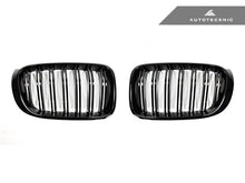 Load image into Gallery viewer, AutoTecknic Gloss Black Front Grille Set - F25 X3 LCI | F26 X4