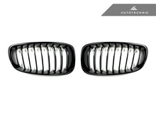 Load image into Gallery viewer, AutoTecknic Gloss Black Front Grille Set - F34 3-Series Gran Turismo