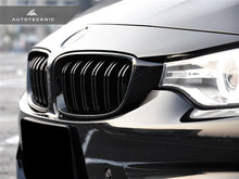 Load image into Gallery viewer, AutoTecknic Glazing Black Dual-Slats Front Grille Set - F32/ F36 4-Series | F80 M3 | F82 M4