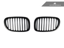 Load image into Gallery viewer, AutoTecknic Stealth Black Front Grille Set - F01/ F02 7-Series LCI