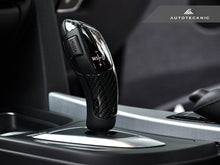 Load image into Gallery viewer, AutoTecknic Carbon Fiber Gear Selector Cover - BMW (Automatic Transmission Equipped Only)