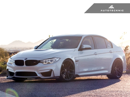 AutoTecknic Carbon Fiber Headlight Trim Set - F80 M3 | F82/ F83 M4