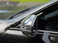 Load image into Gallery viewer, AutoTecknic Replacement Version II Dry Carbon Mirror Covers - Mercedes-Benz W253 | X253 GLC-Class