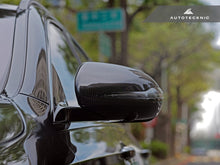Load image into Gallery viewer, AutoTecknic Replacement Version II Dry Carbon Mirror Covers - Mercedes-Benz W253 | X253 GLC-Class