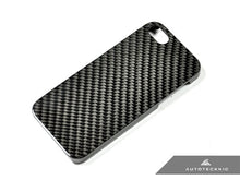 Load image into Gallery viewer, AutoTecknic Carbon Fiber iPhone Cover - 5 (Hard Case)