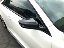 Load image into Gallery viewer, Cadillac ATS-V Coupe / CTS-V Sedan Carbon Fiber Replacement Mirrors 2016-2019