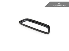 Load image into Gallery viewer, AutoTecknic Dry Carbon Front Seat Illuminated Emblem Surround Set - BMW M