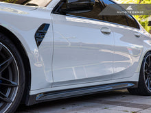 Load image into Gallery viewer, AutoTecknic Dry Carbon OEM-Spec Side Skirt Set - G80/ G81 M3