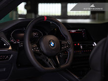 Load image into Gallery viewer, AutoTecknic LCI Carbon Steering Wheel Trim - G22/ G26 4-Series 2025-Up
