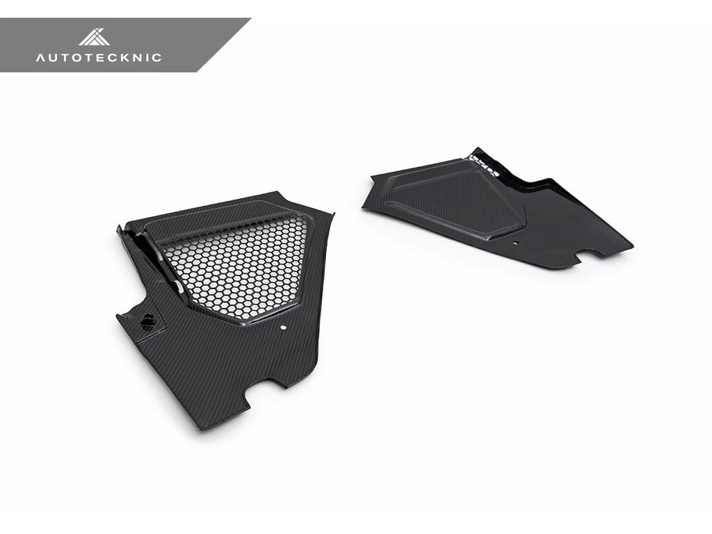 AutoTecknic Dry Carbon Engine Cowl Panel Trim Set - G42 M240I | G20 M340I