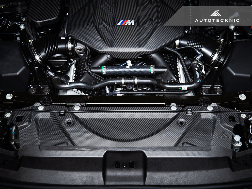 AutoTecknic Dry Carbon Fiber Crosslink Cooling Shroud - G90/ G99 M5