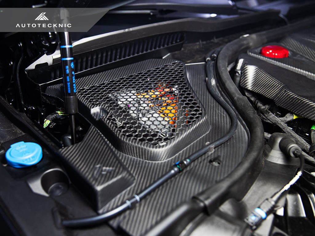 AutoTecknic Dry Carbon Engine Cowl Panel Trim Set - G90/ G99 M5