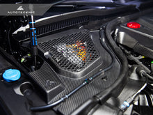 Load image into Gallery viewer, AutoTecknic Dry Carbon Engine Cowl Panel Trim Set - G90/ G99 M5