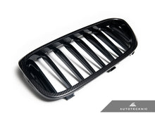 Load image into Gallery viewer, AutoTecknic Carbon Fiber Front Grille Set - G30 5-Series Pre-LCI
