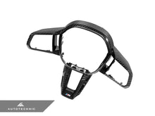 Load image into Gallery viewer, AutoTecknic Carbon Fiber Steering Wheel Trim - U11 X1 | U10 X2 M35i