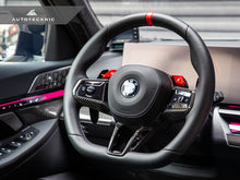 Load image into Gallery viewer, AutoTecknic Carbon Fiber Steering Wheel Trim - G90/ G99 M5