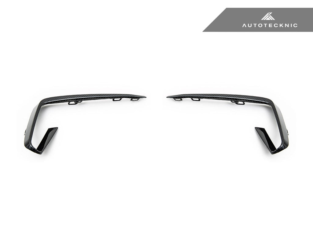 AutoTecknic Carbon Fiber Front Bumper Trim Set - G01 X3 | G02 X4 M40I Pre-LCI