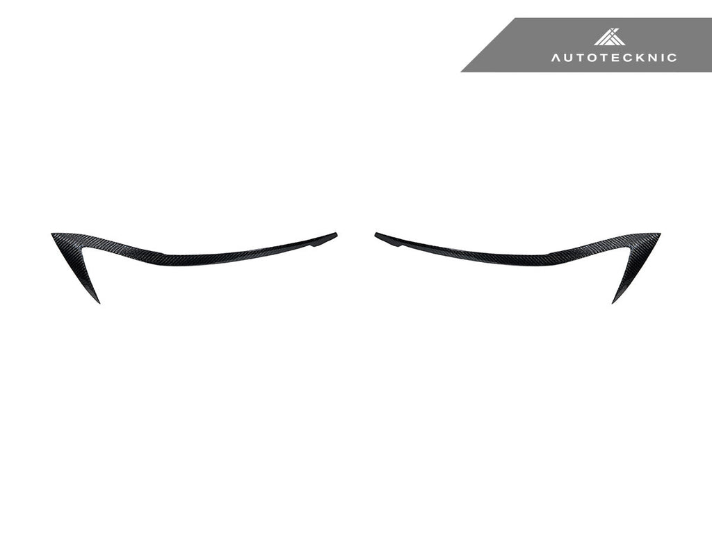 AutoTecknic Carbon Fiber Headlight Trim Set - G20 3-Series Pre-LCI