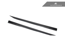Load image into Gallery viewer, AutoTecknic Dry Carbon Fiber V2 Side Skirt Extension Set - G90/ G99 M5