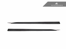 Load image into Gallery viewer, AutoTecknic Dry Carbon Fiber V2 Side Skirt Extension Set - G90/ G99 M5