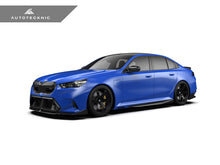 Load image into Gallery viewer, AutoTecknic Dry Carbon Fiber V2 Side Skirt Extension Set - G90/ G99 M5