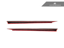 Load image into Gallery viewer, AutoTecknic Dry Carbon Fiber V2 Side Skirt Extension Set - G90/ G99 M5