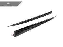 Load image into Gallery viewer, AutoTecknic Dry Carbon Fiber V2 Side Skirt Extension Set - G90/ G99 M5