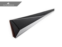 Load image into Gallery viewer, AutoTecknic Dry Carbon Fiber V2 Side Skirt Extension Set - G90/ G99 M5