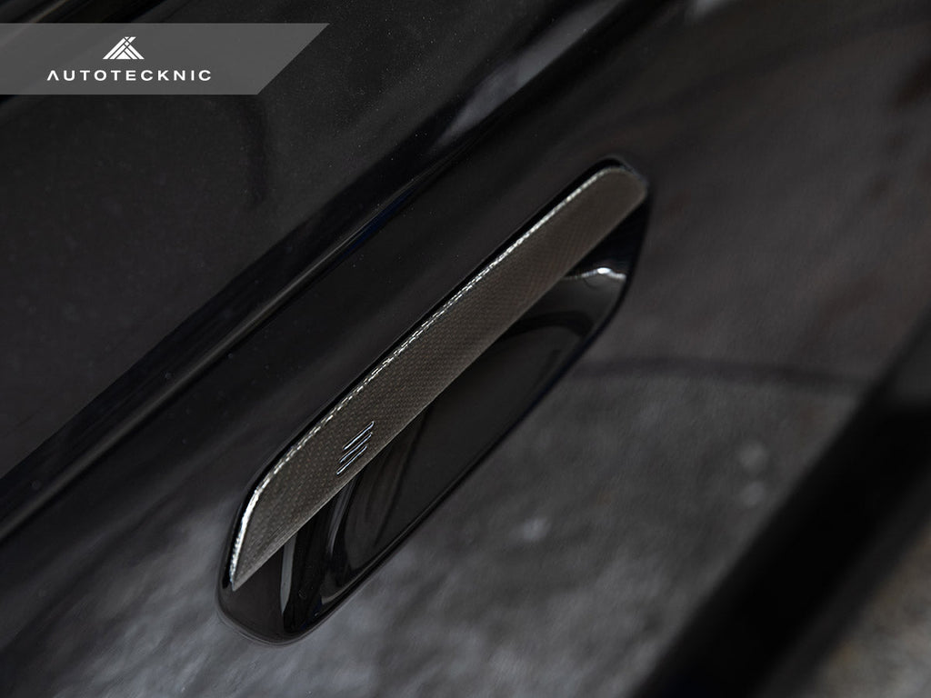 AutoTecknic Dry Carbon Door Handle Trim Set - G42 2-Series Coupe
