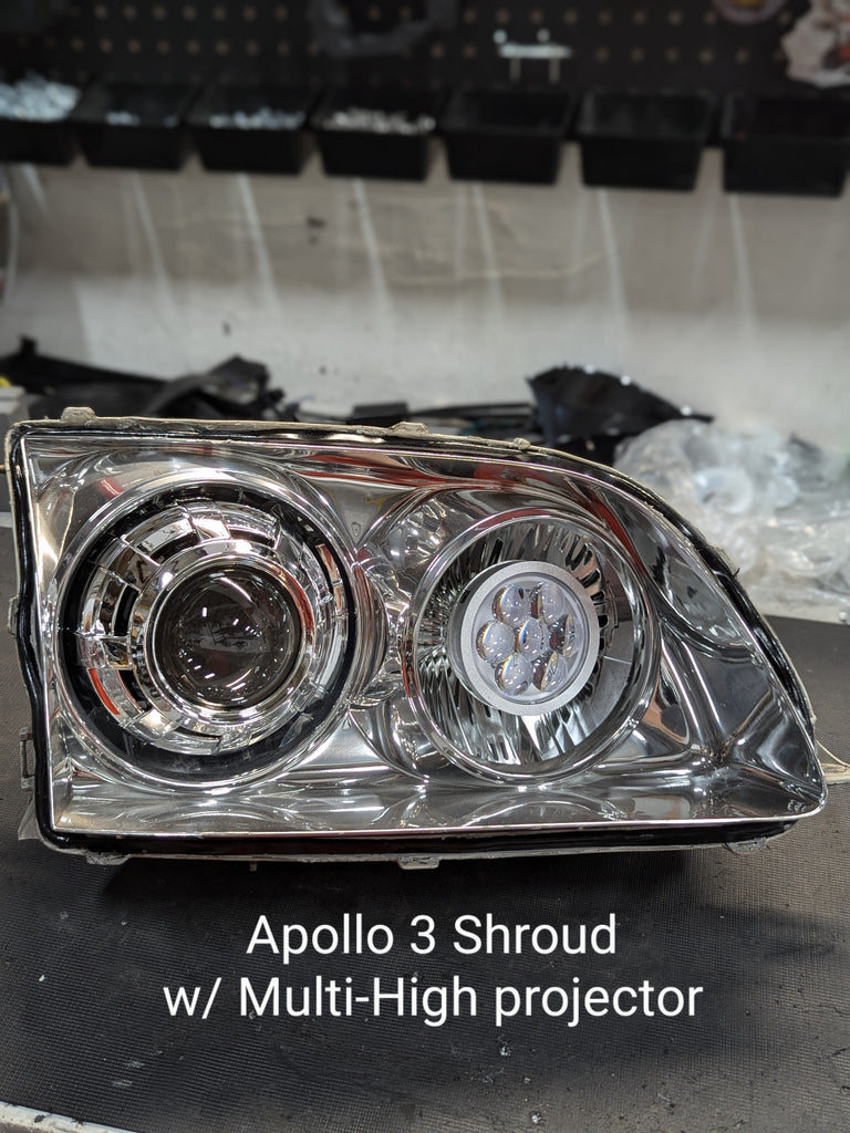 Custom 98-00 UCF20/21 Celsior / LS400 Headlights | MUST SEND IN HOUSINGS