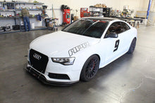 Load image into Gallery viewer, Audi S5 / RS5 Stock Bumper Carbon Fiber Front Wind Splitter 2013-2016