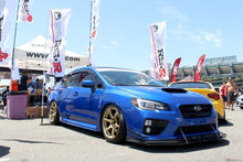 Load image into Gallery viewer, Subaru WRX/STI Carbon Fiber Wind Splitter w/ Rods 2015-2017 (APR Performance Lip)