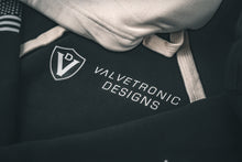 Load image into Gallery viewer, Valvetronic Designs Black &amp; White Hoodie
