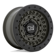 Load image into Gallery viewer, BRBCD 17X8.5 6X135 OD-GRN BLK-RKGRD 10MM