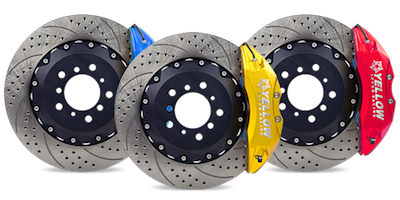 Yellow Speed Racing Front 4 Piston Ultra Big Brake Kit - Volkswagen Scirocco 1975-1980