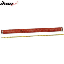Load image into Gallery viewer, 2.5X40" Red Brake Cooling Dual Layerinsulation Hose Flange Aluminum