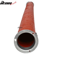 Load image into Gallery viewer, 2.5X40" 2PC Brake Cooling Dual Layerinsulation Hose Flange Aluminum