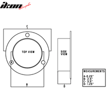 Load image into Gallery viewer, 2.5X40" 2PC Brake Cooling Dual Layerinsulation Hose Flange Aluminum