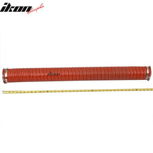 Load image into Gallery viewer, Universal Brake Cooling Dual Layerinsulation Hose w/ Flange 3.5in 2 PC