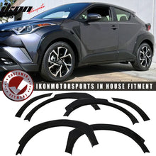 Load image into Gallery viewer, 2017-2018 Toyota CHR C-HR Aerokit Unpainted Black Fender Flares PP